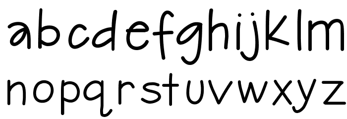 HelloJourney Font LOWERCASE