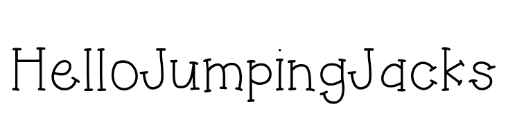 HelloJumpingJacks  لخطوط تنزيل