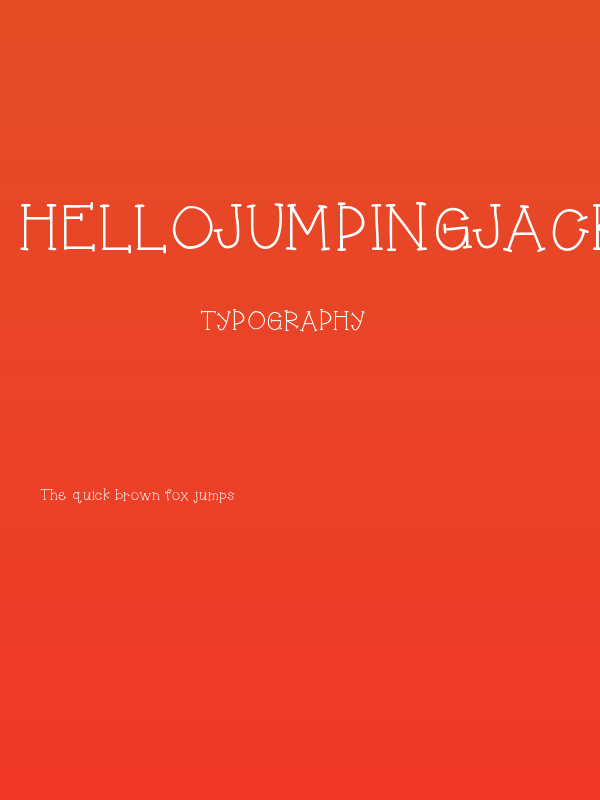 HelloJumpingJacks Poster