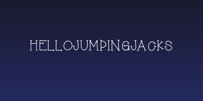 HelloJumpingJacks Social Header