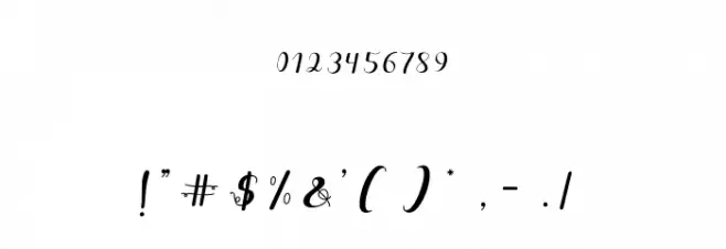 HelloJunita Font OTHER CHARS