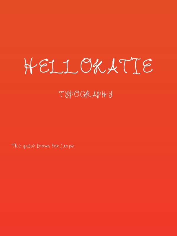 HelloKatie Poster