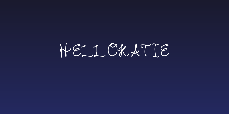 HelloKatie Social Header