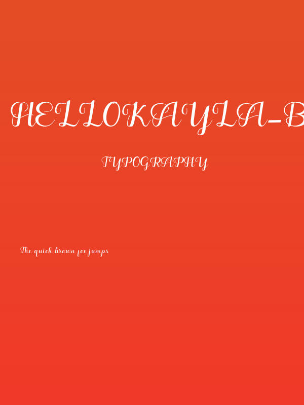 HelloKayla-bbakey Poster