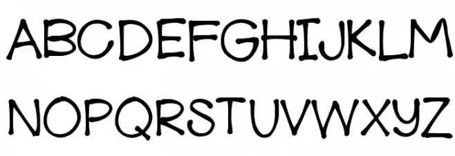 HelloKennedy Schriftart Groß