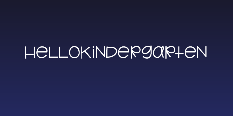 HelloKindergarten Social Header