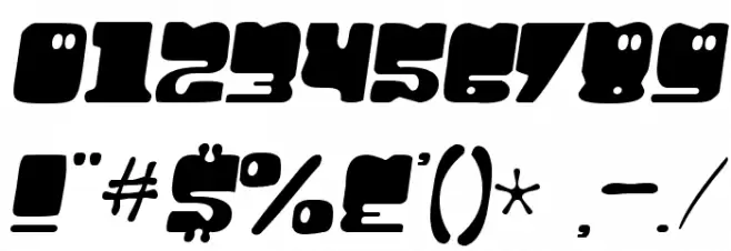 HelloLarry-Regular Font OTHER CHARS