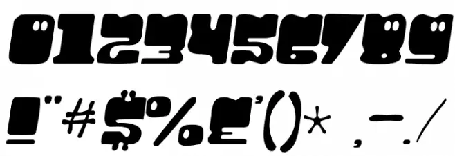 HelloLarry-Regular Font OTHER CHARS