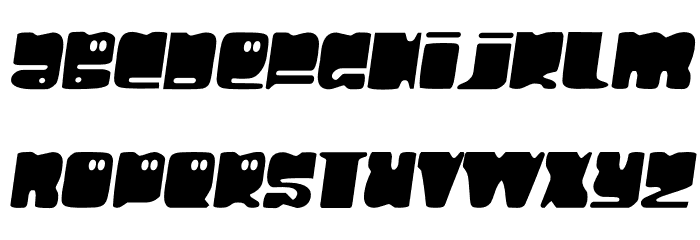HelloLarry-Regular Font LOWERCASE
