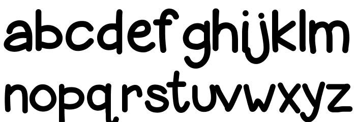 HelloLori Font LOWERCASE