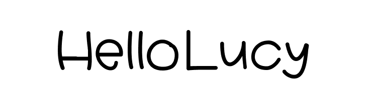 HelloLucy Font