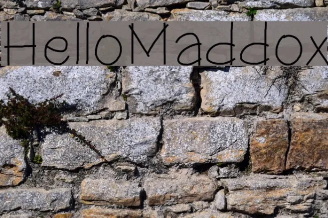 HelloMaddox Example 3