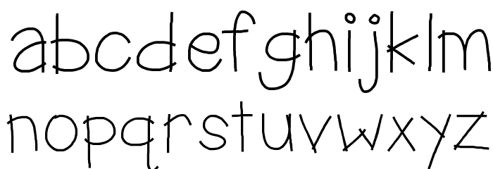 HelloMaddox Font LOWERCASE