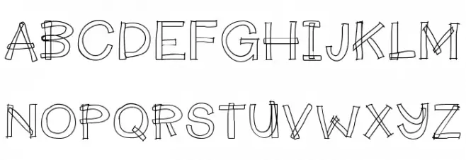 HelloMakerspace Font Litere mari