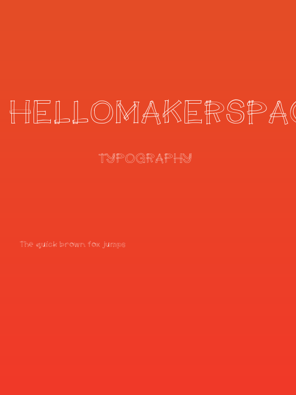 HelloMakerspace Poster