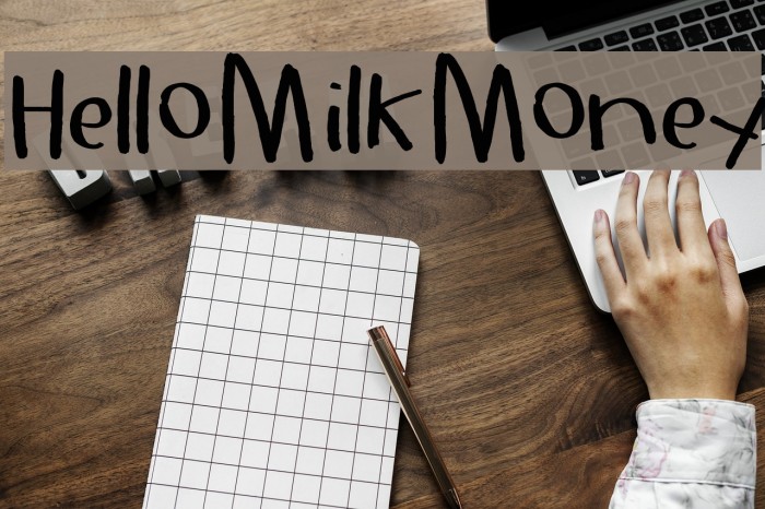 HelloMilkMoney Example 2