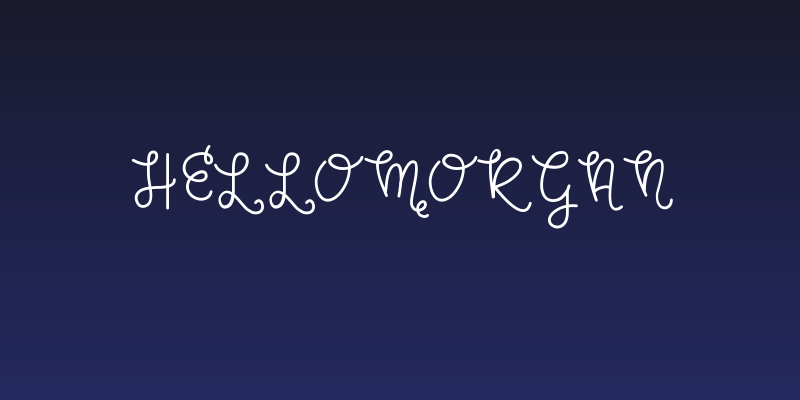 HelloMorgan Social Header