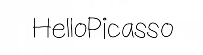 HelloPicasso  baixar fontes gratis