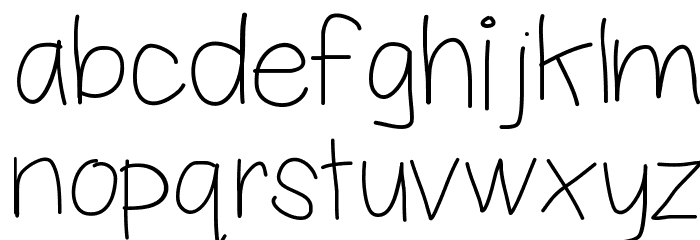HelloPicasso Font LOWERCASE