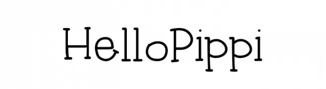HelloPippi  Fuentes Gratis Descargar