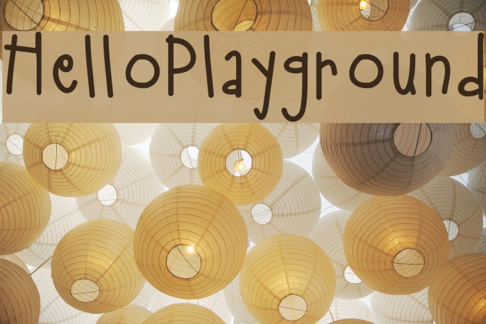 HelloPlayground Example 2