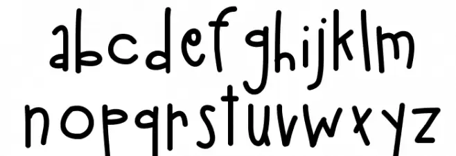 HelloPlayground Font LOWERCASE