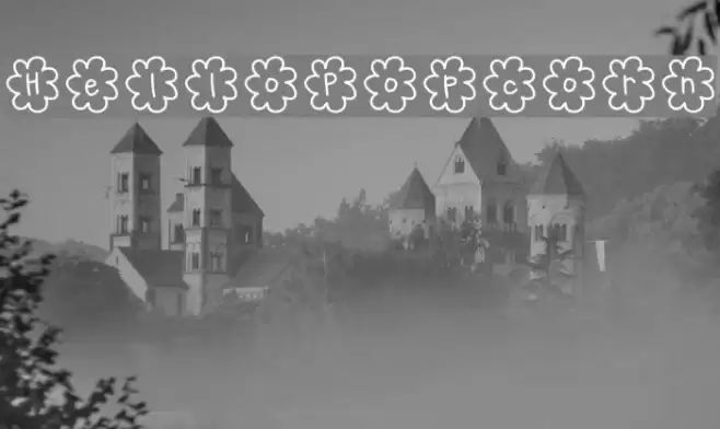 HelloPopcorn Font examples