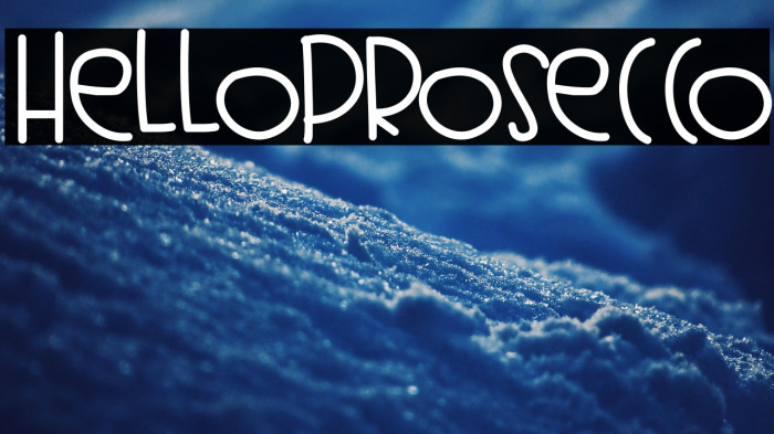 HelloProsecco Example 3