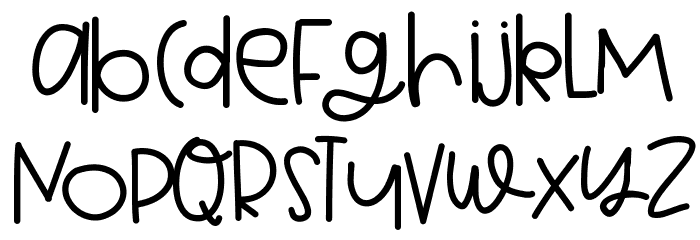 HelloProsecco Font LOWERCASE