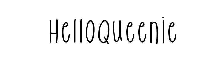 HelloQueenie  Free Fonts Download