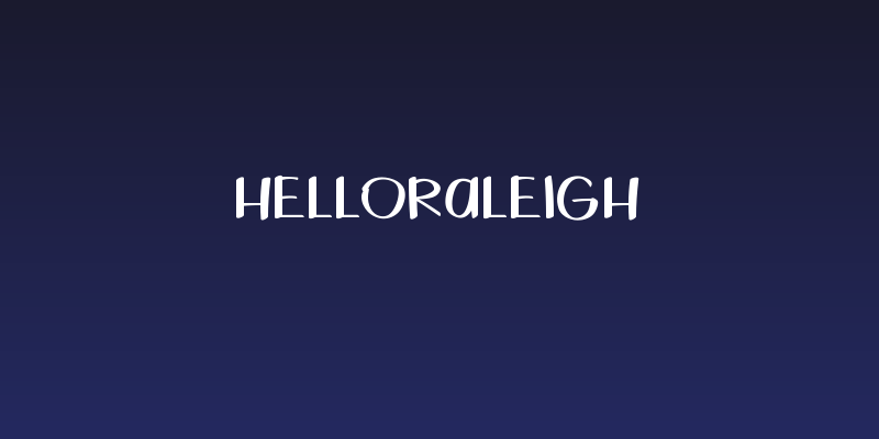 HelloRaleigh Social Header