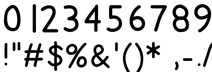 HelloRecess Font OTHER CHARS