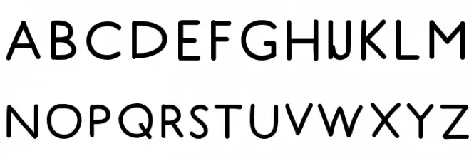 HelloRecess Schriftart Groß