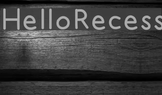 HelloRecess examples