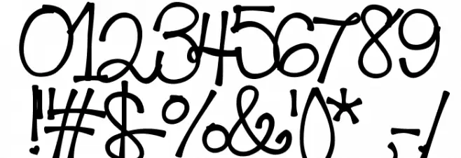 HelloSansaNorth Font OTHER CHARS