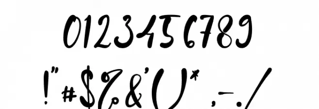 HelloSanta Font OTHER CHARS