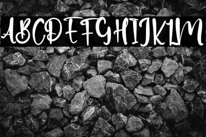 HelloSanta Font examples