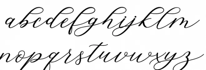 HelloSarrahScript Шрифта строчной