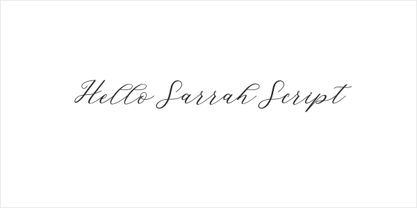 HelloSarrahScript Logo