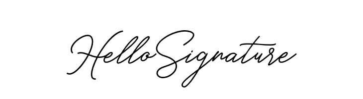 HelloSignature  les polices de caractères gratuit tlcharger