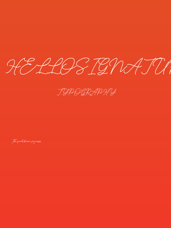 HelloSignature Poster