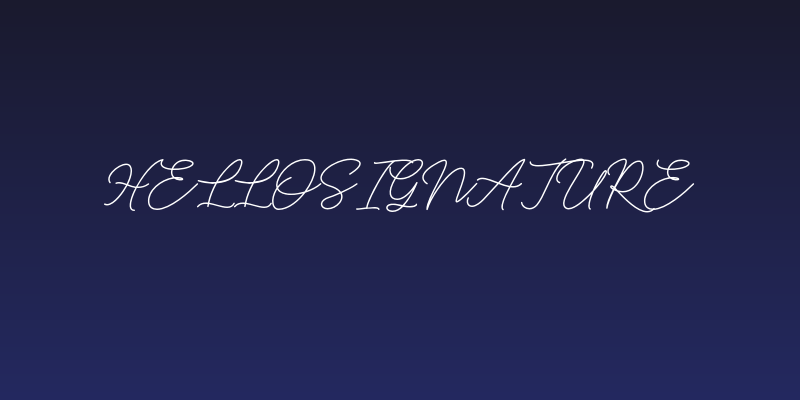 HelloSignature Social Header