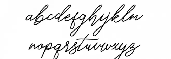 HelloSignature خط أحرف صغيرة