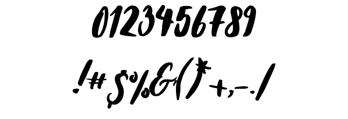 HelloStockholm-Regular Font OTHER CHARS