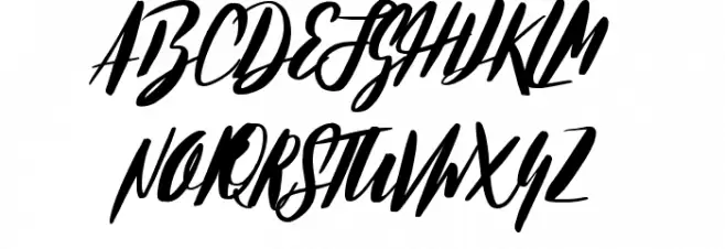 HelloStockholm-Regular フォント 大文字