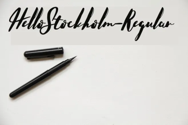 HelloStockholm-Regular Example 2