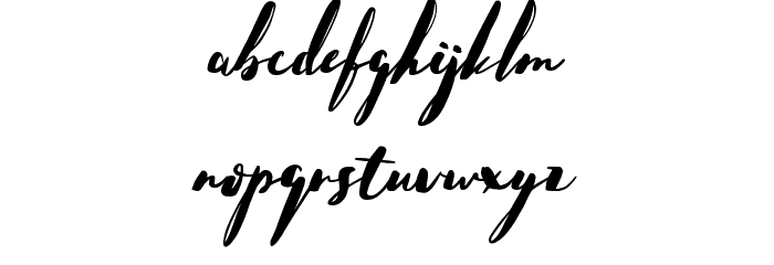 HelloStockholm-Regular Font LOWERCASE