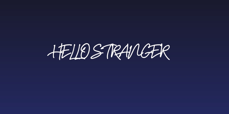 HelloStranger Social Header