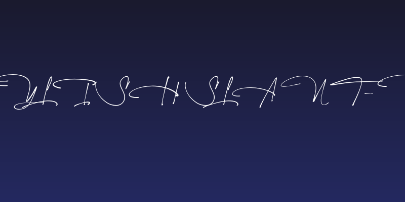 HelloStylishSlant-Regular Social Header