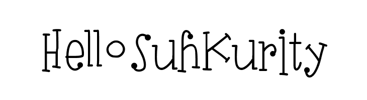 HelloSuhKurity  font caratteri gratis